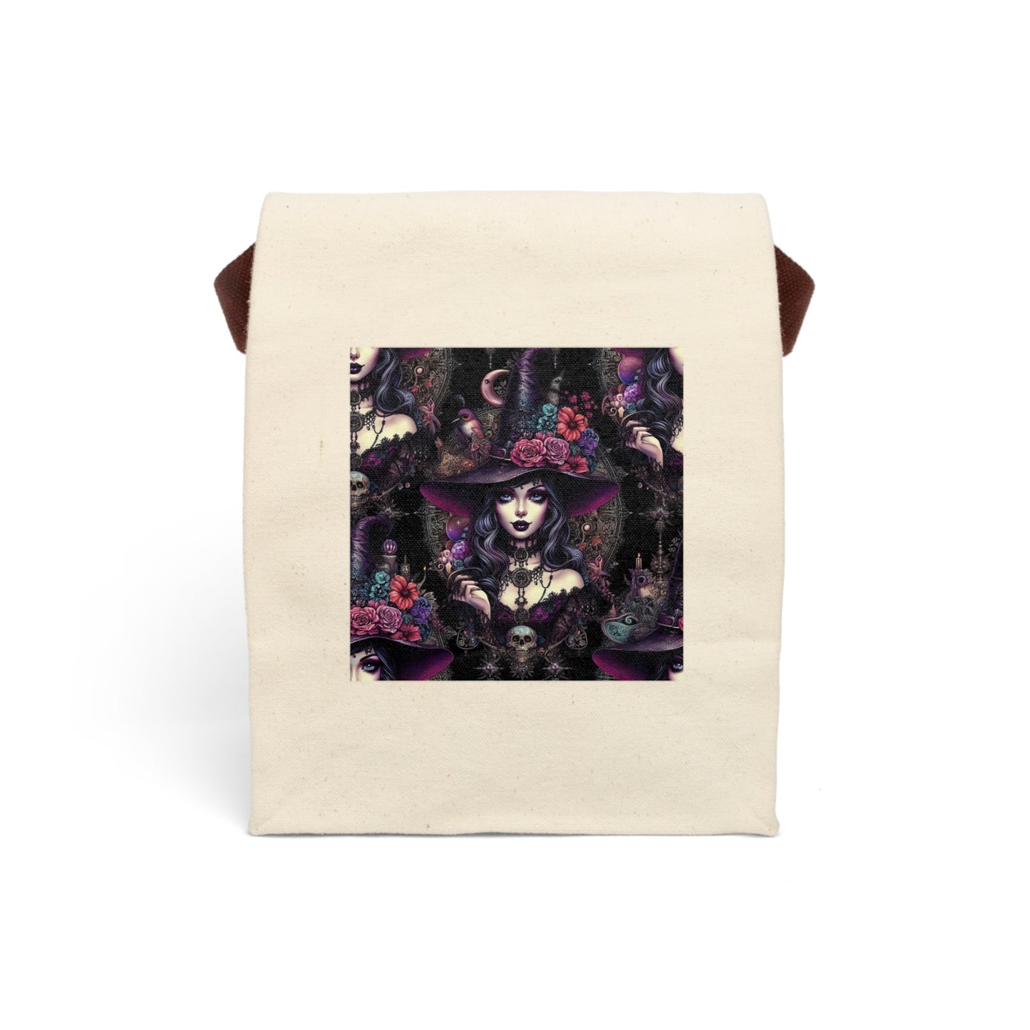 Witch Canvas Lunch Bag