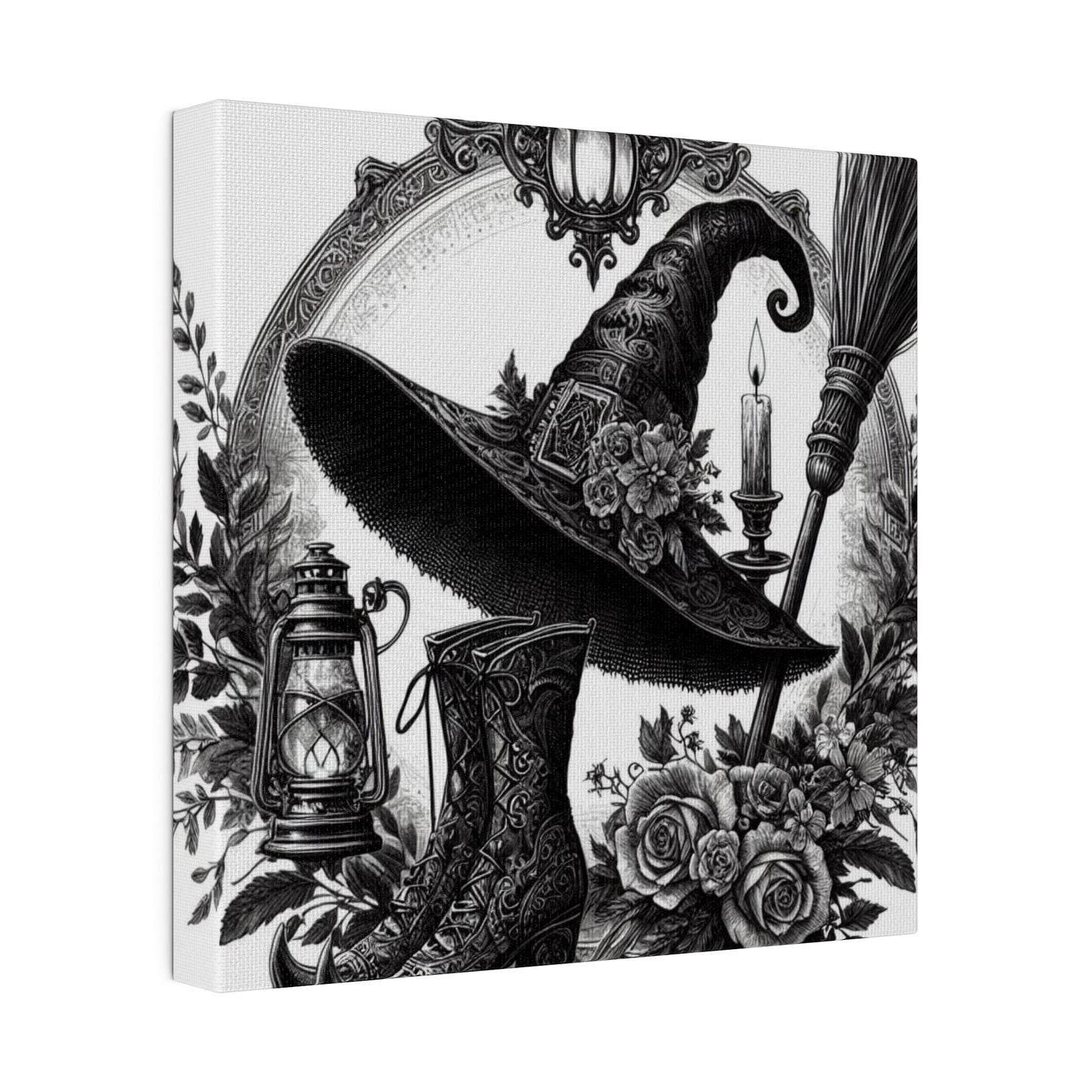 Witch Hat Canvas, Matte Stretched, 0.75"