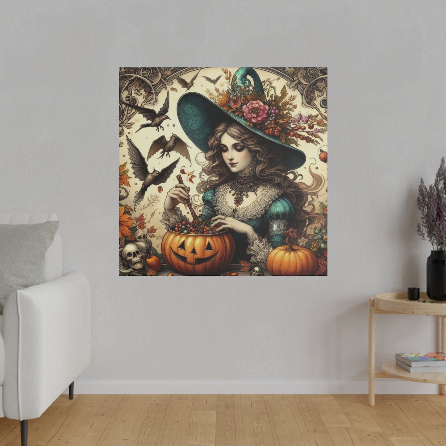 Witch Canvas, Matte Stretched, 0.75"