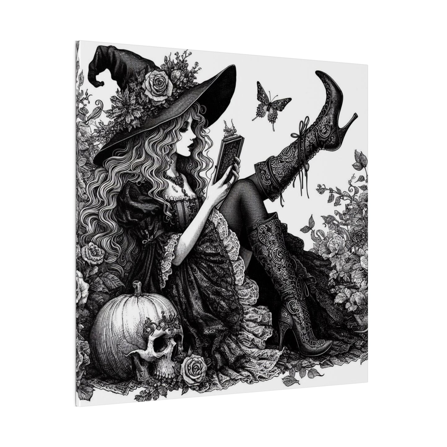 Witch Canvas, Matte Stretched, 0.75"