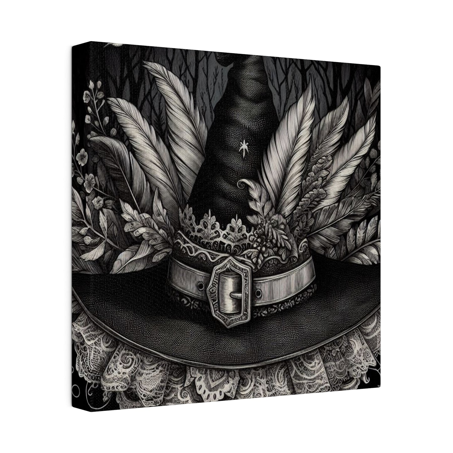 Witch Hat Canvas, Matte Stretched, 0.75"