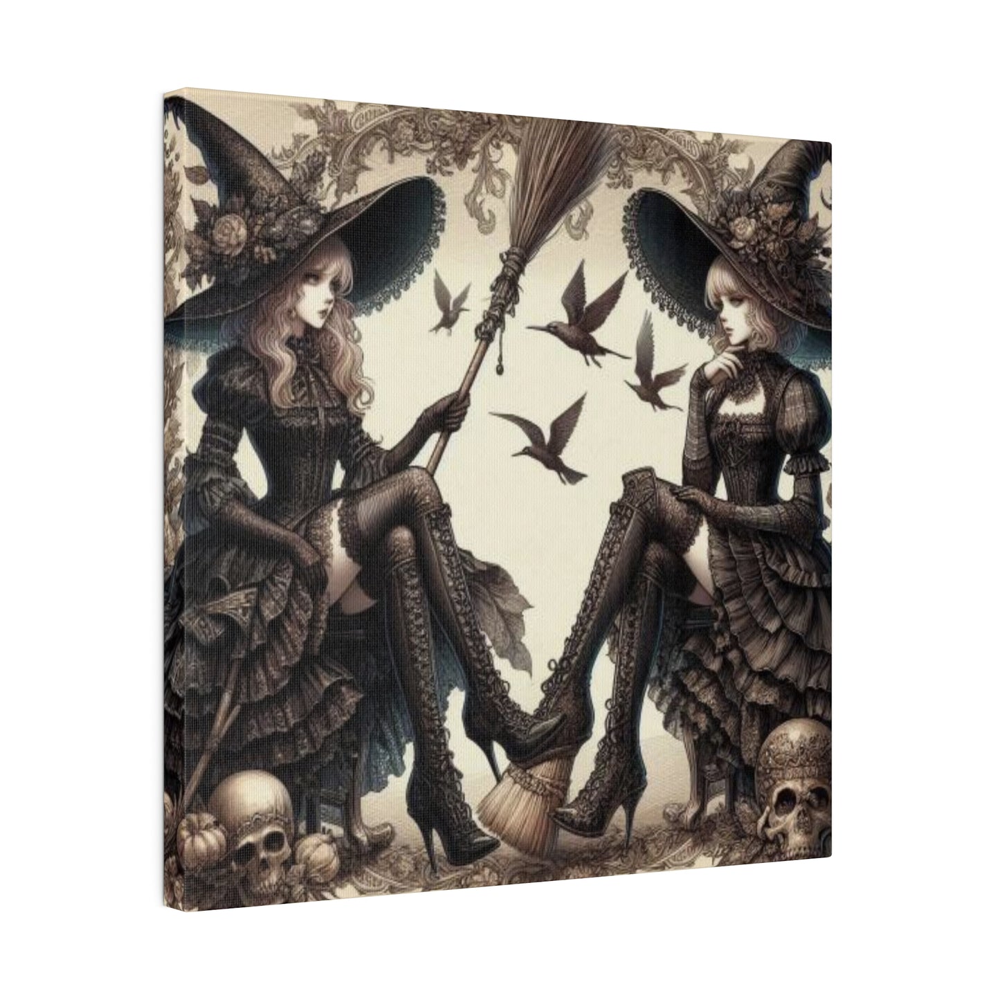 Witch Canvas, Matte Stretched, 0.75"