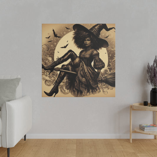 Witch Canvas, Matte Stretched, 0.75"