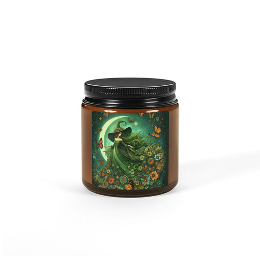 Witch Soy Candle - (Amber Jar) 4 oz.