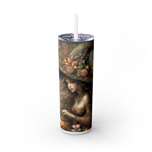 Witch Tumbler with Straw, 20oz