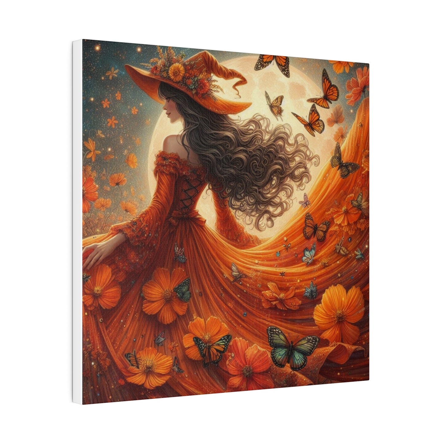 Witch Canvas, Matte Stretched, 0.75"