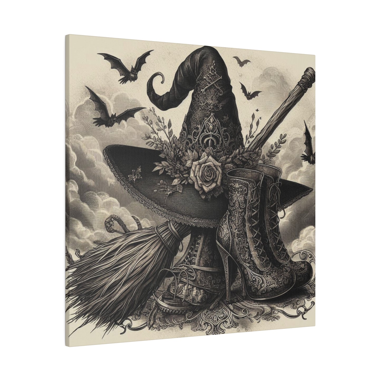 Witch Hat Canvas, Matte Stretched, 0.75"