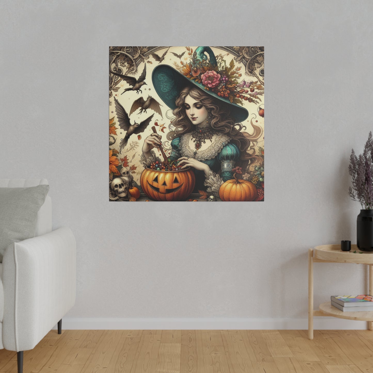 Witch Canvas, Matte Stretched, 0.75"