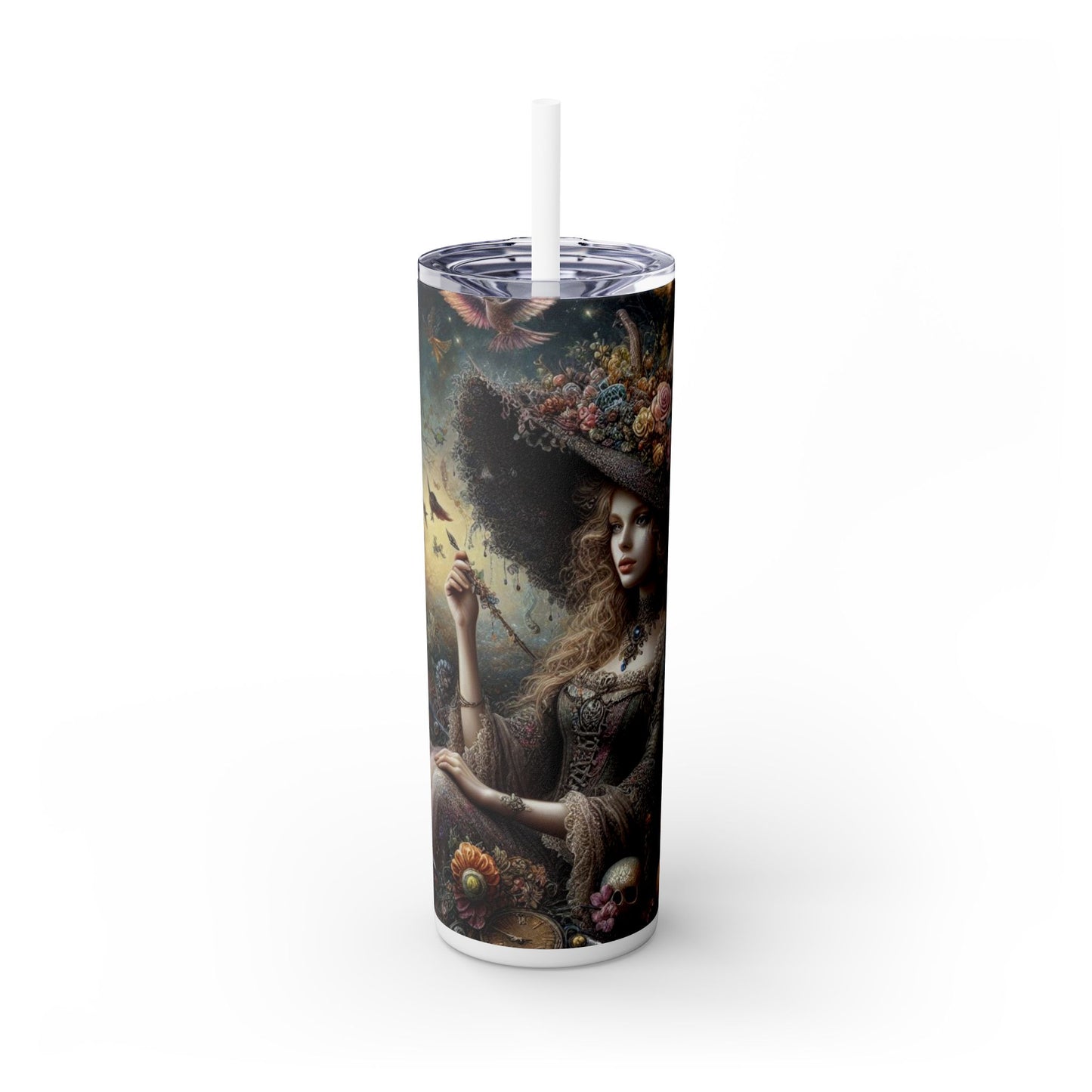 Witch Tumbler with Straw, 20oz