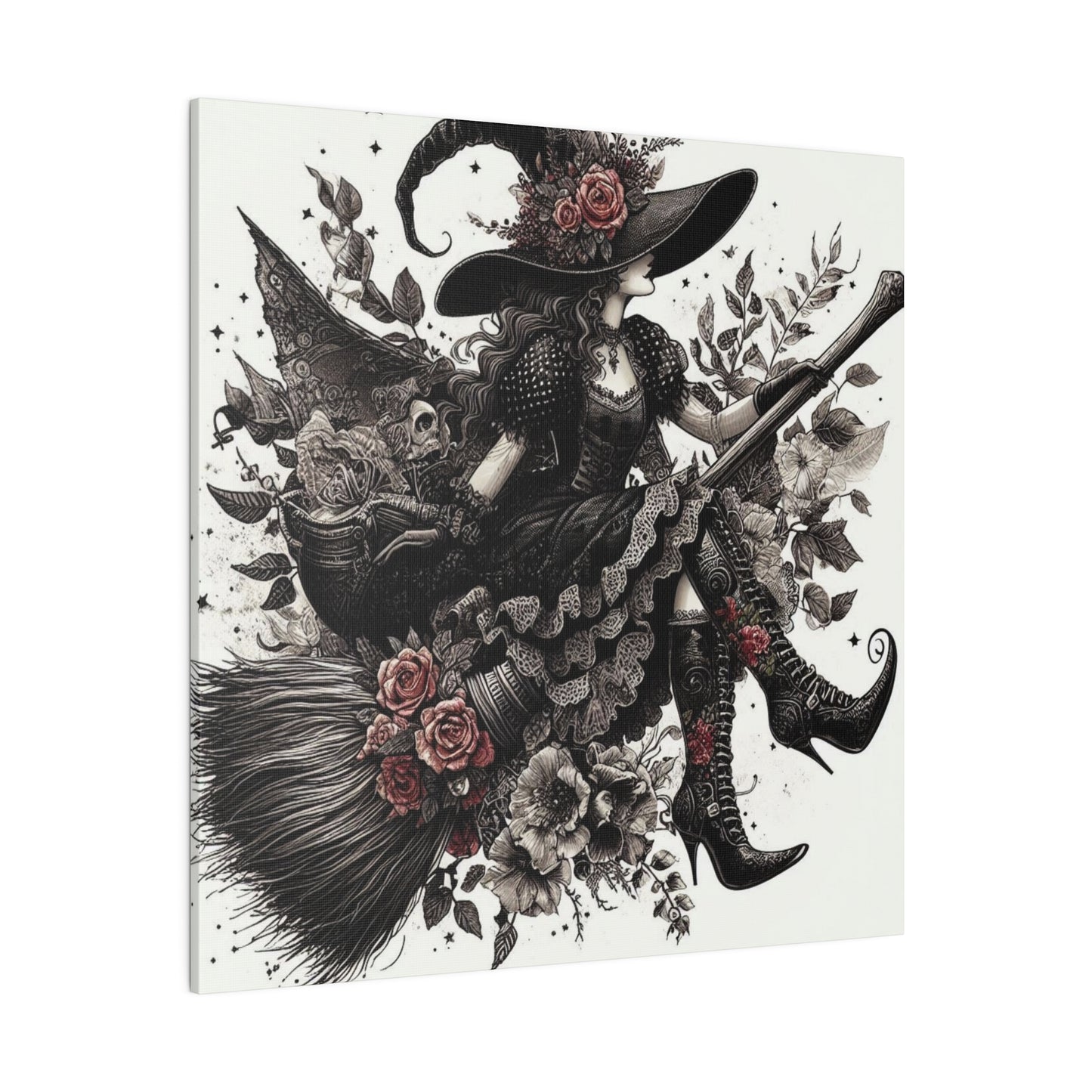 Witch Canvas, Matte Stretched, 0.75"