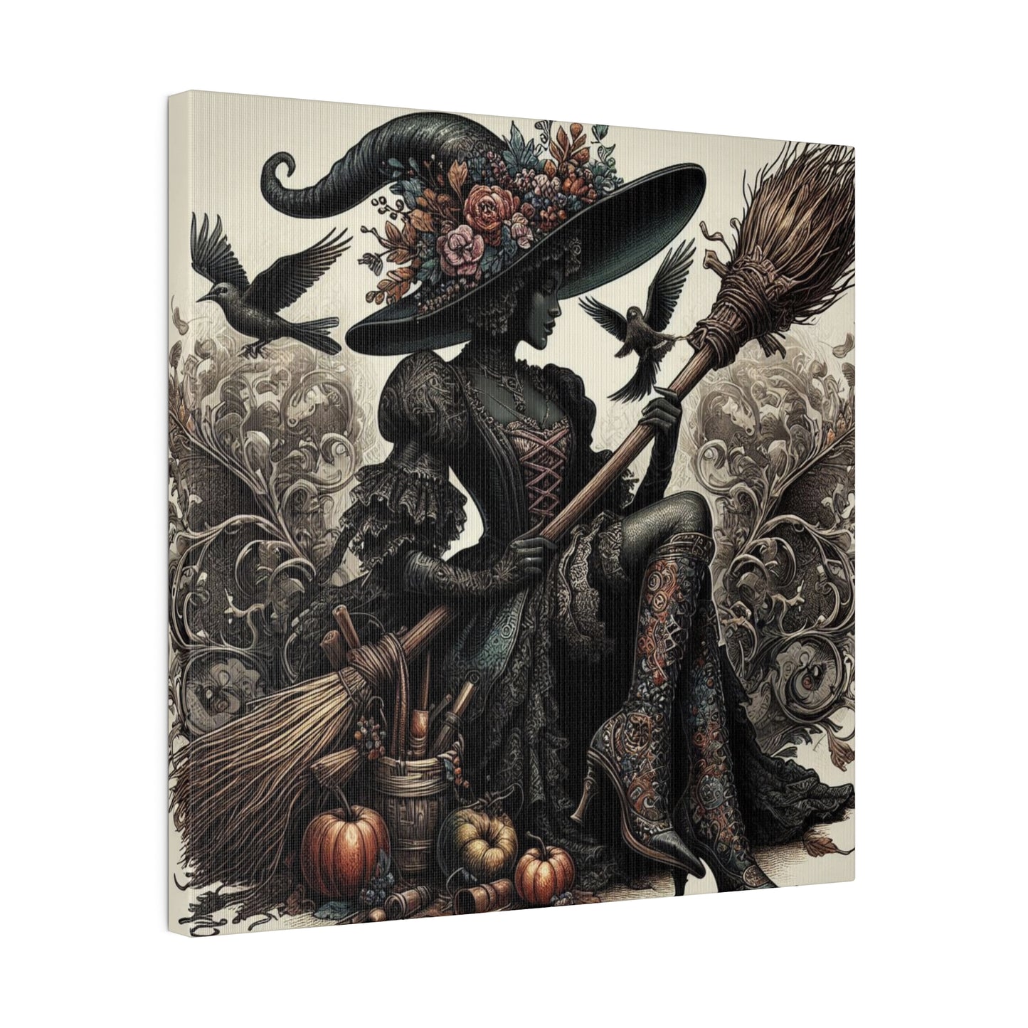 Witch Canvas, Matte Stretched, 0.75"