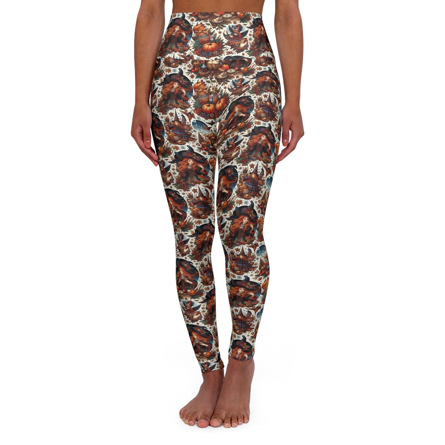 Witch High Waisted Yoga Leggings