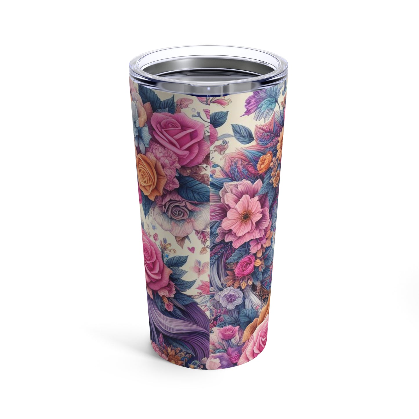 Unicorn Sugar Skull Tumbler 20oz