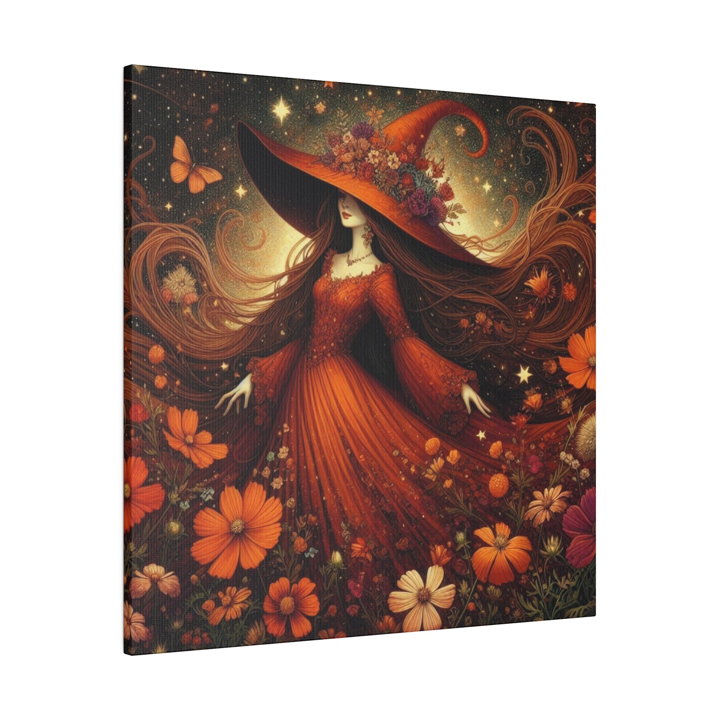 Witch Canvas, Matte Stretched, 0.75"