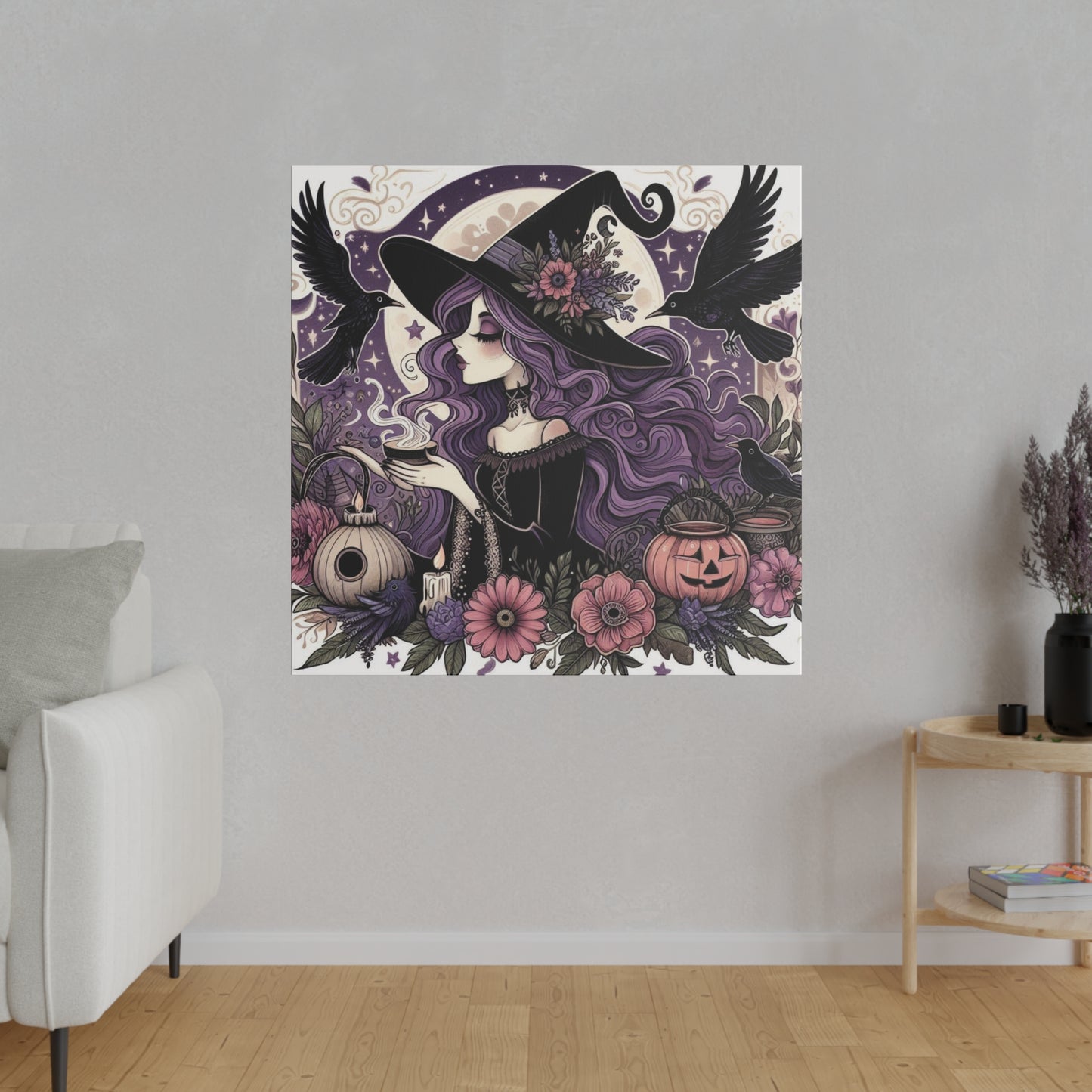 Witch Canvas, Matte Stretched, 0.75"