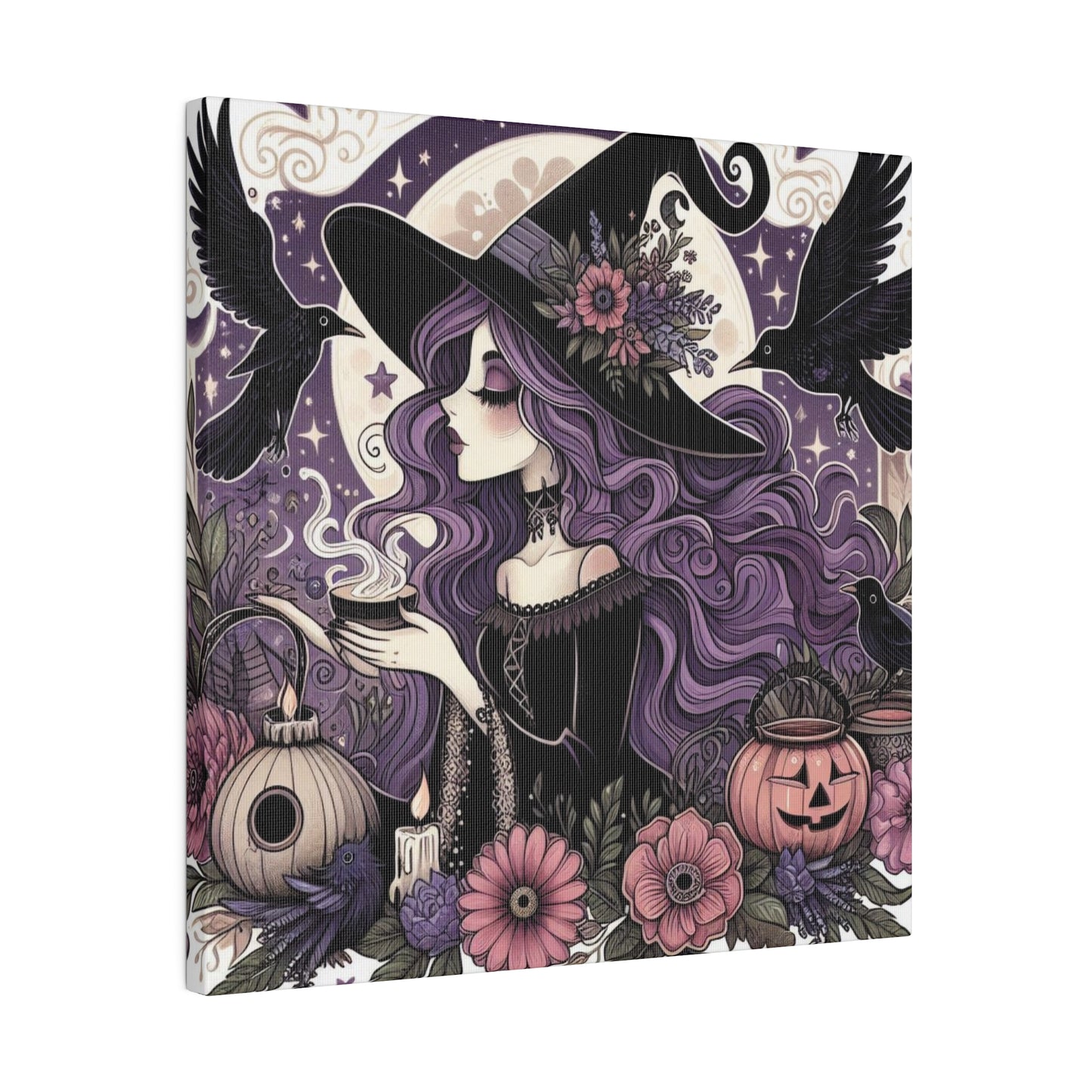 Witch Canvas, Matte Stretched, 0.75"