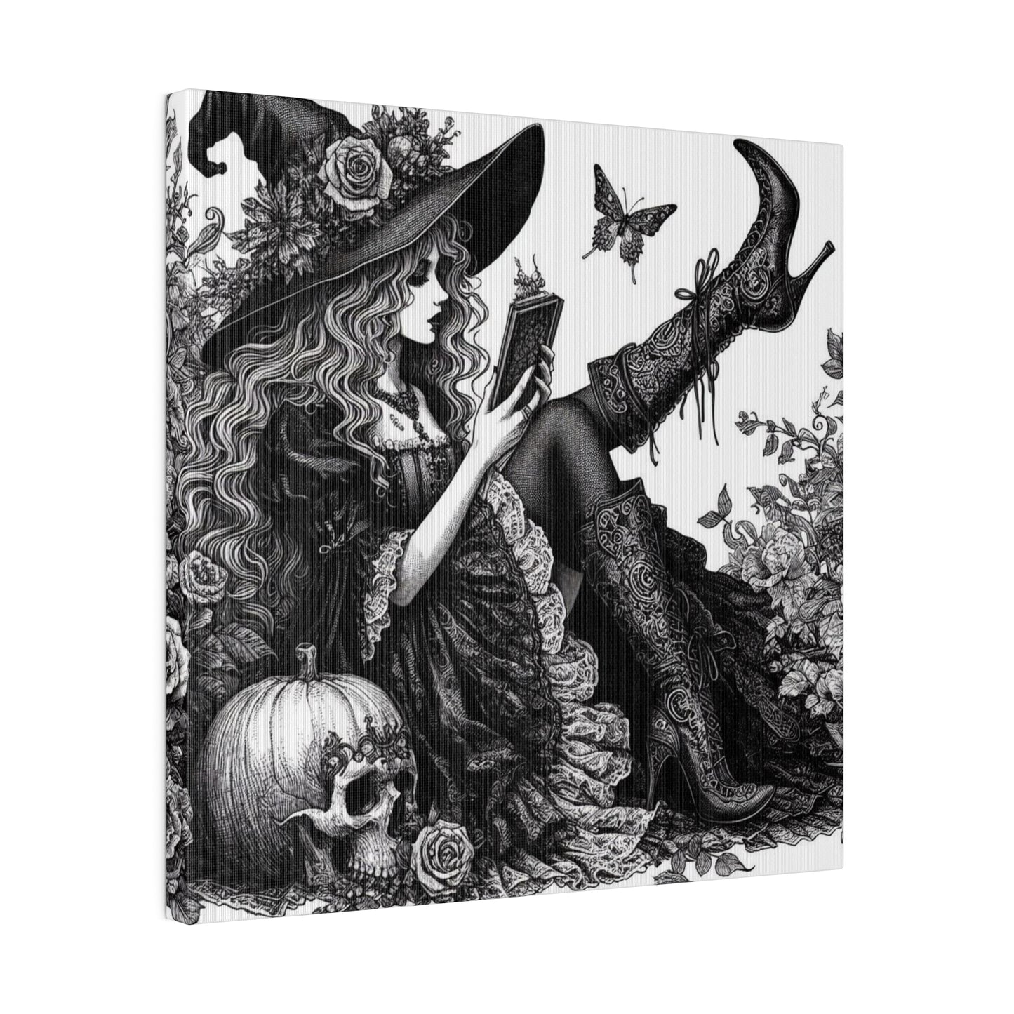 Witch Canvas, Matte Stretched, 0.75"