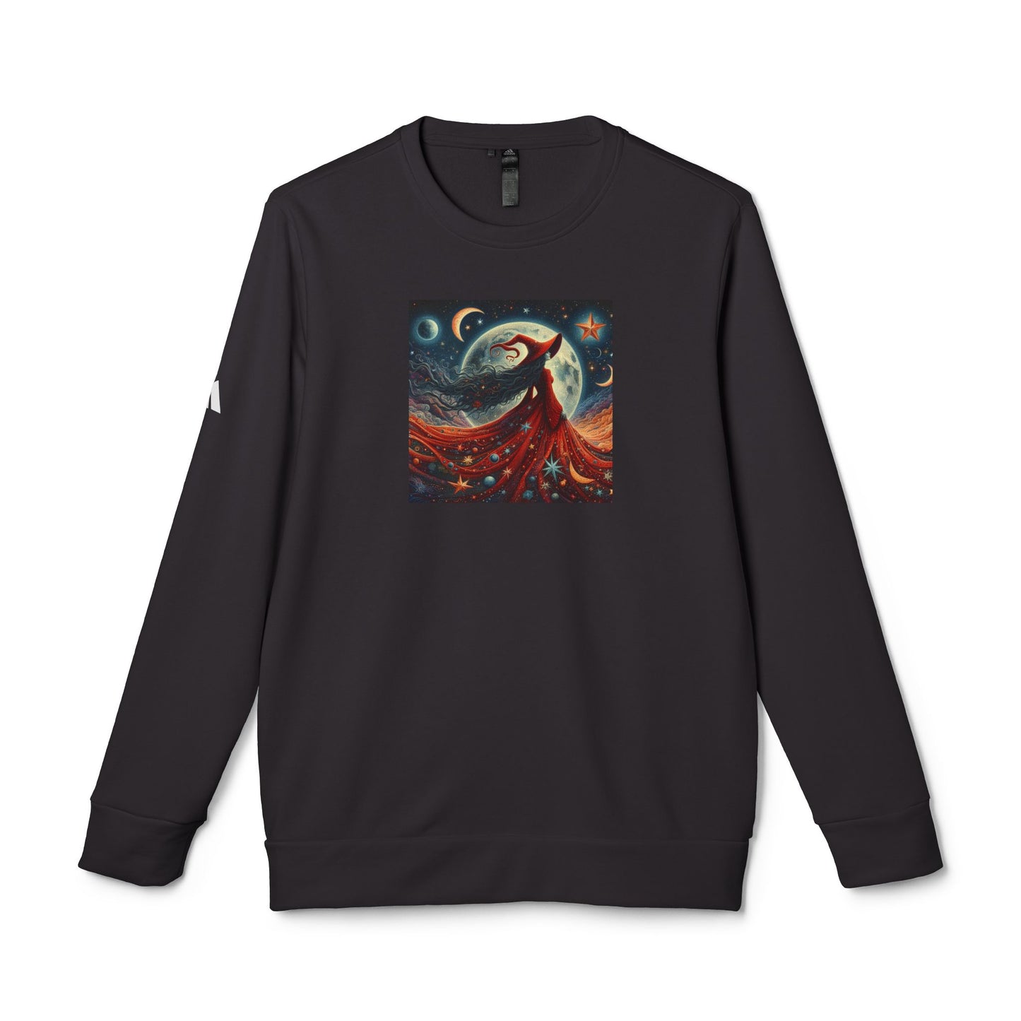 Witch Adidas® Unisex Fleece Crewneck Sweatshirt