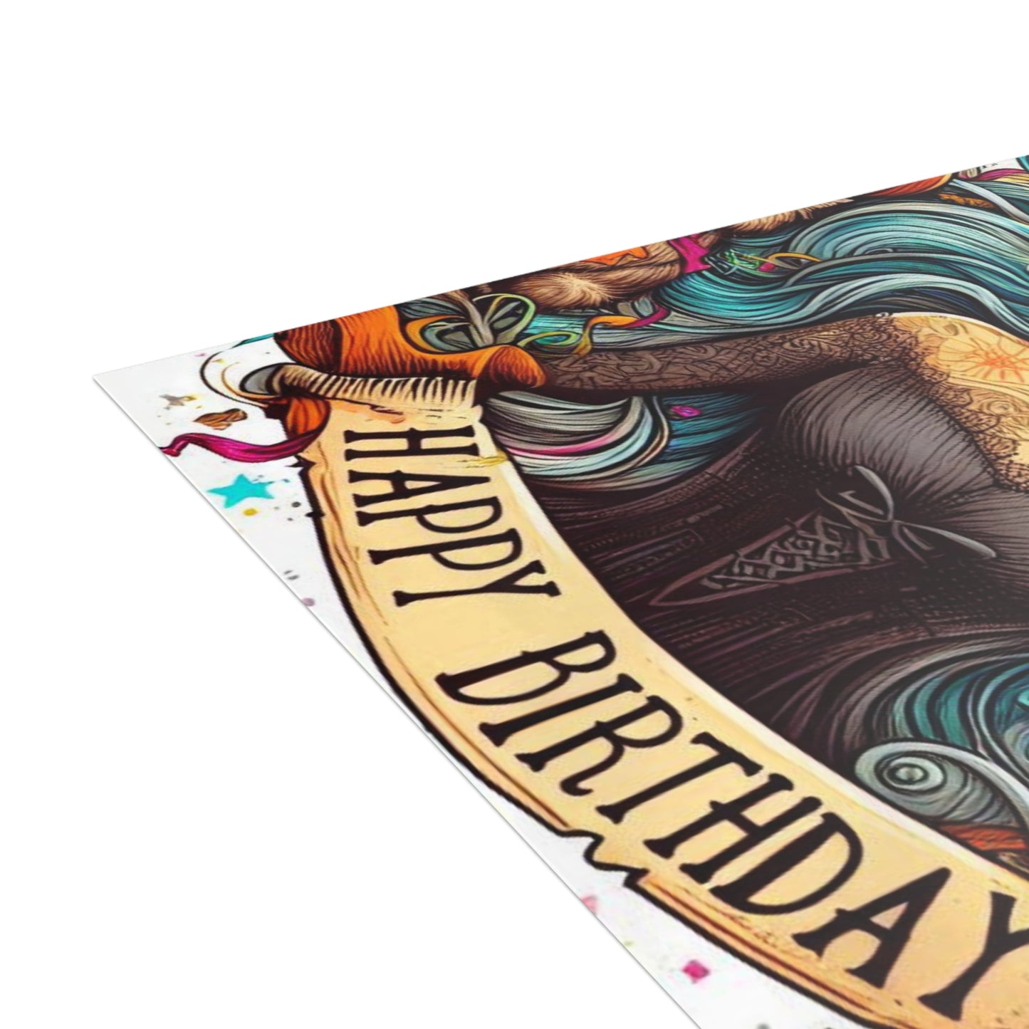 Witch Happy Birthday Postcard Bundles