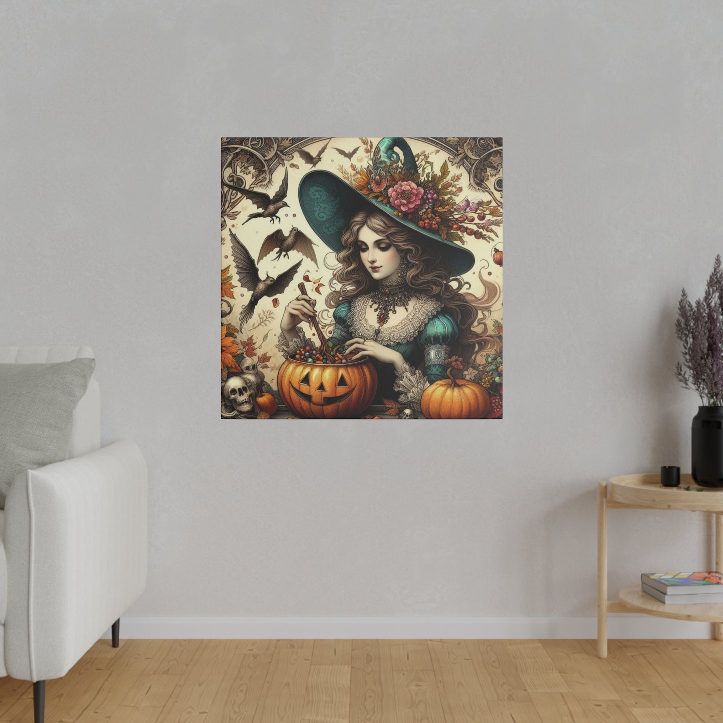 Witch Canvas, Matte Stretched, 0.75"