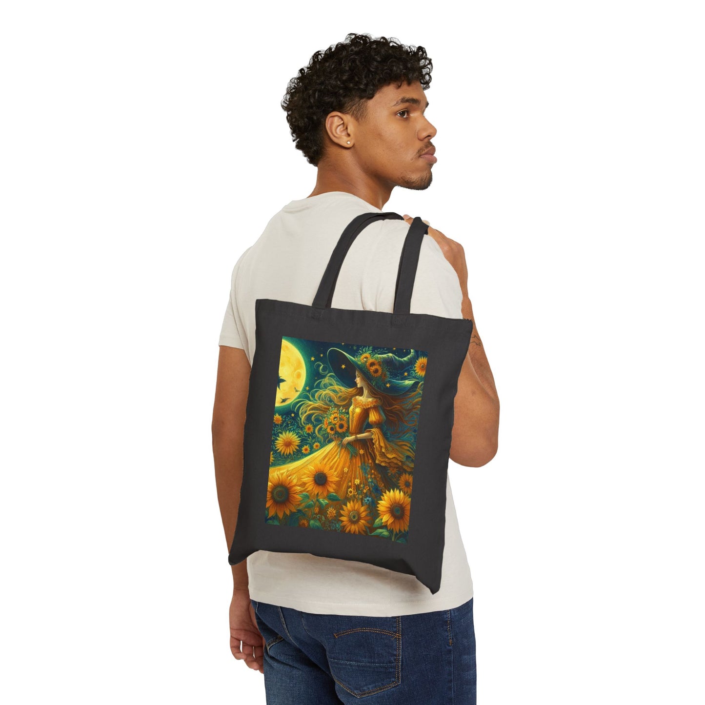 Witch Tote Bag - Cotton Canvas