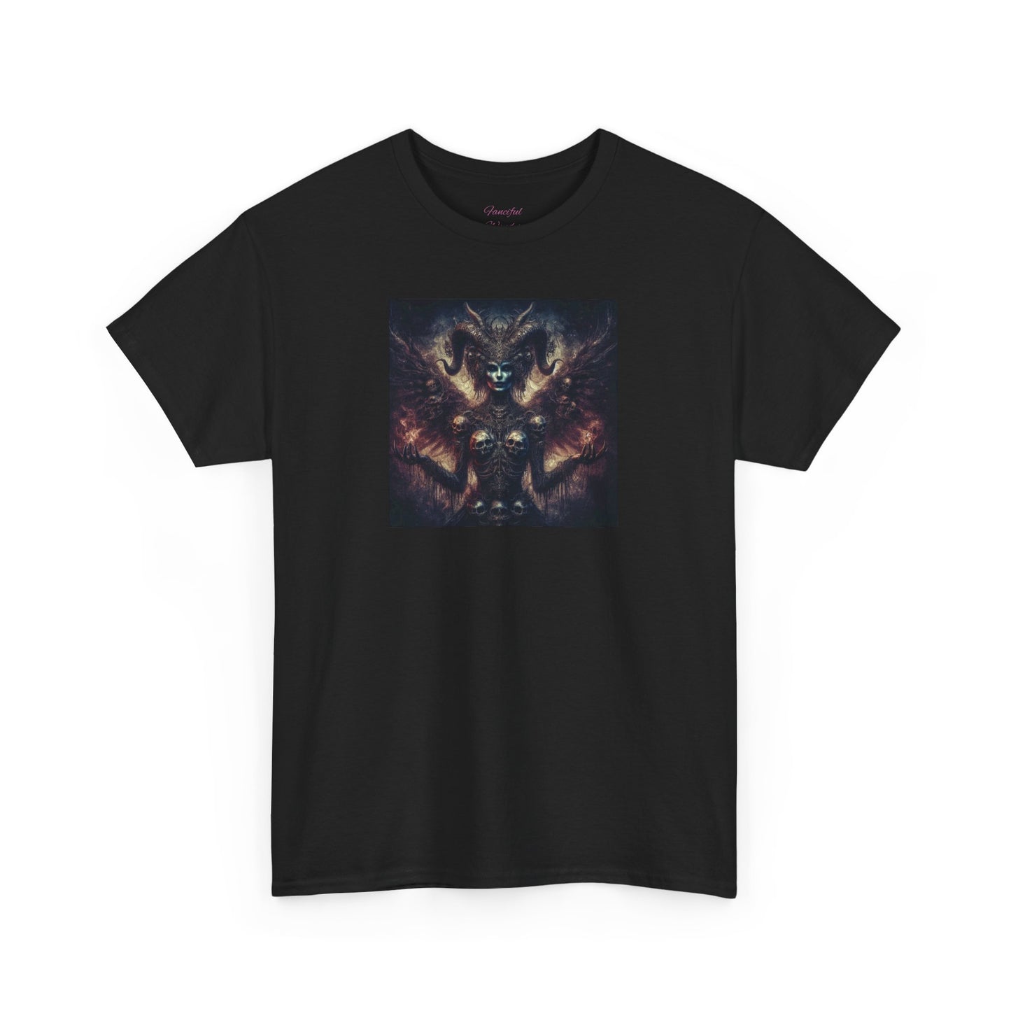 Demon, Gothic Unisex Heavy Cotton Tee - Gildan 100% Cotton