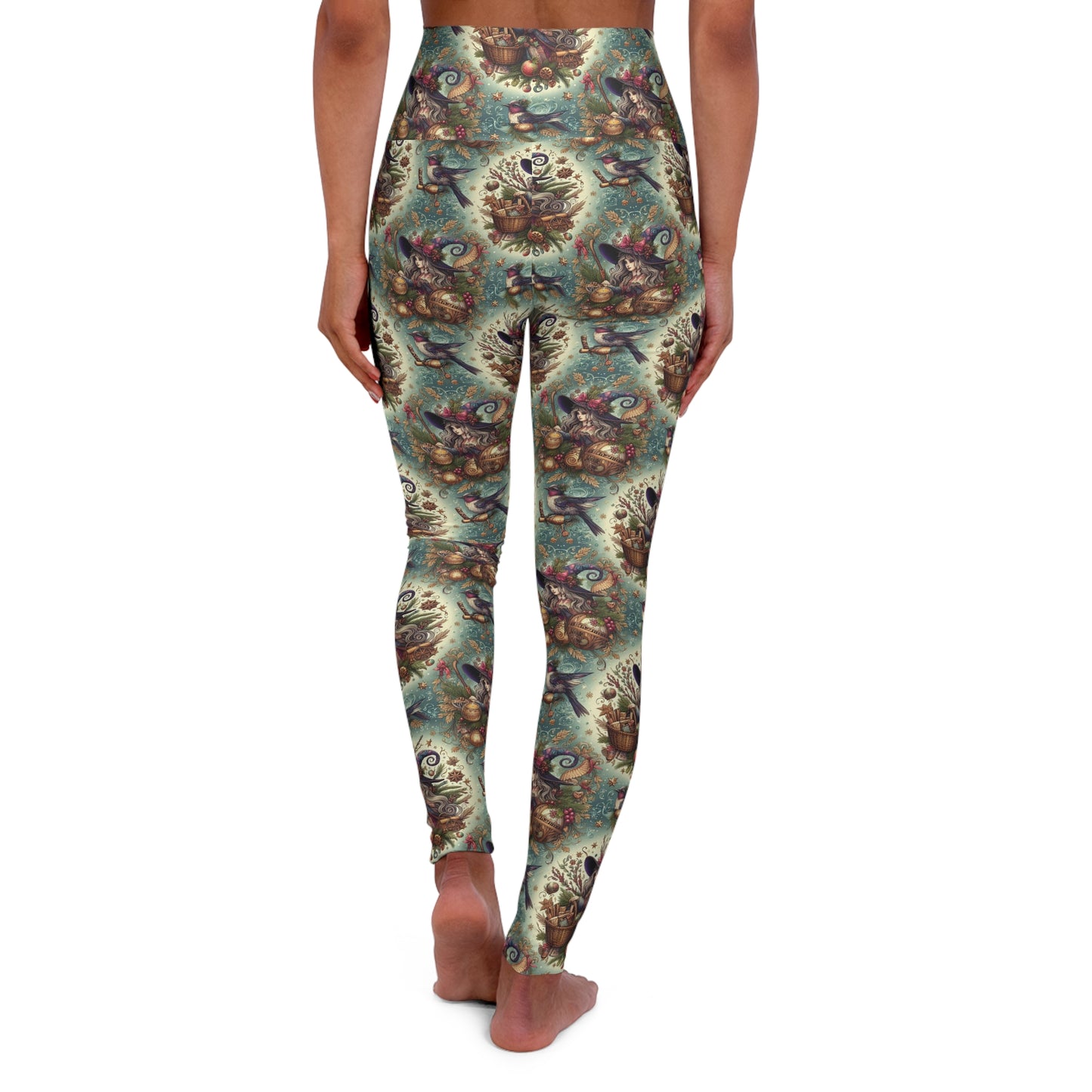 Witch High Waisted Yoga Leggings