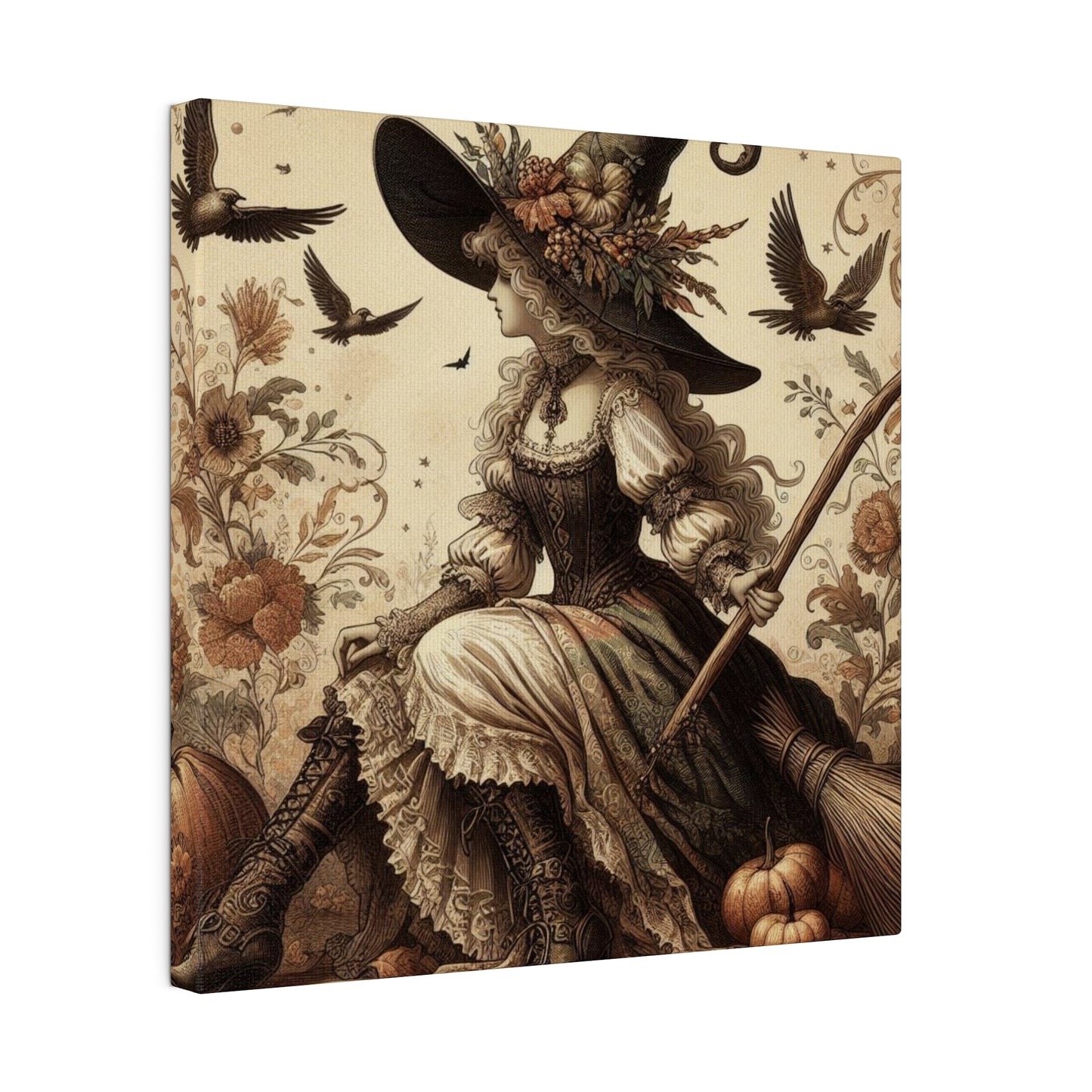 Witch Canvas, Matte Stretched, 0.75"