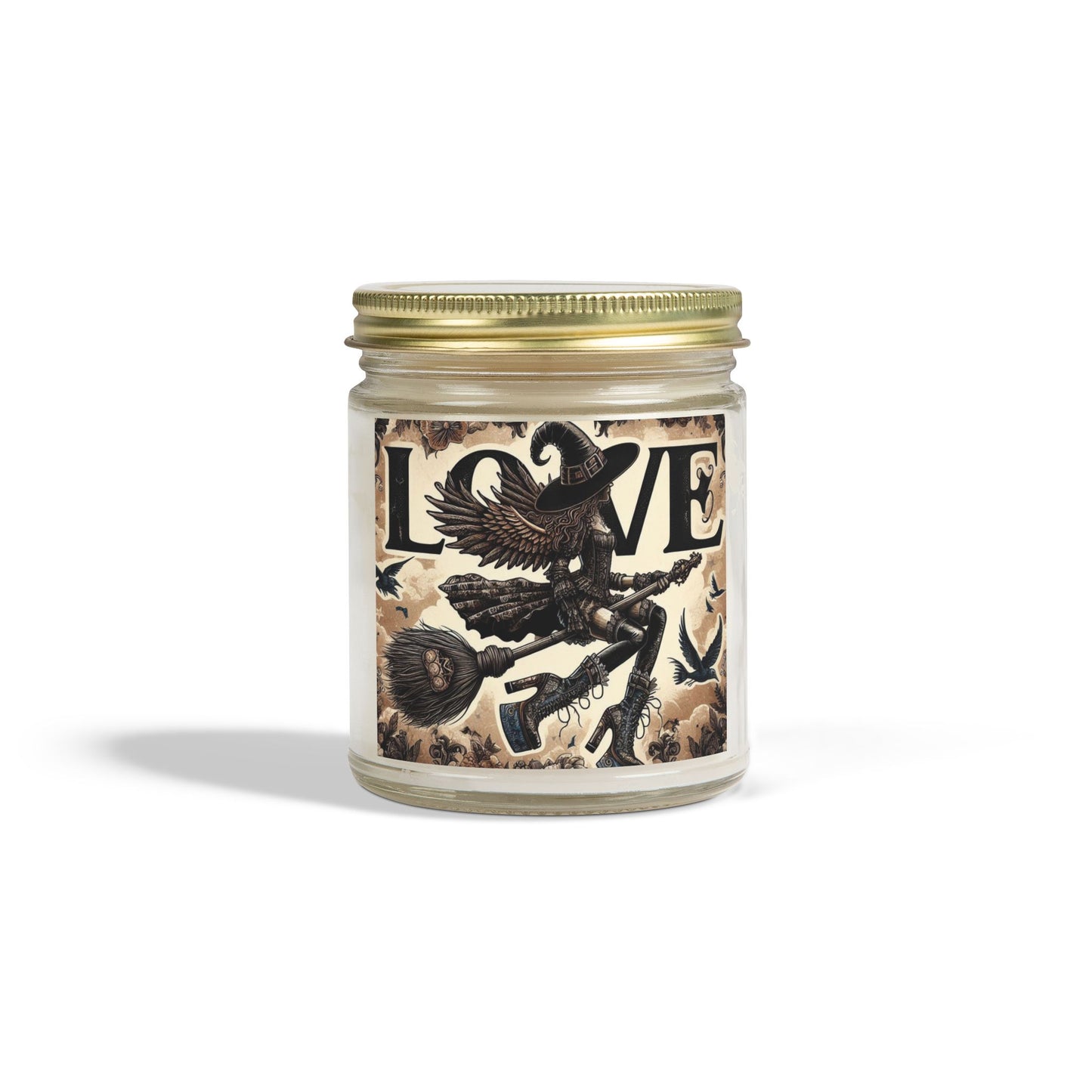 Love Witch Candles, Coconut Apricot Wax (4oz, 9oz)