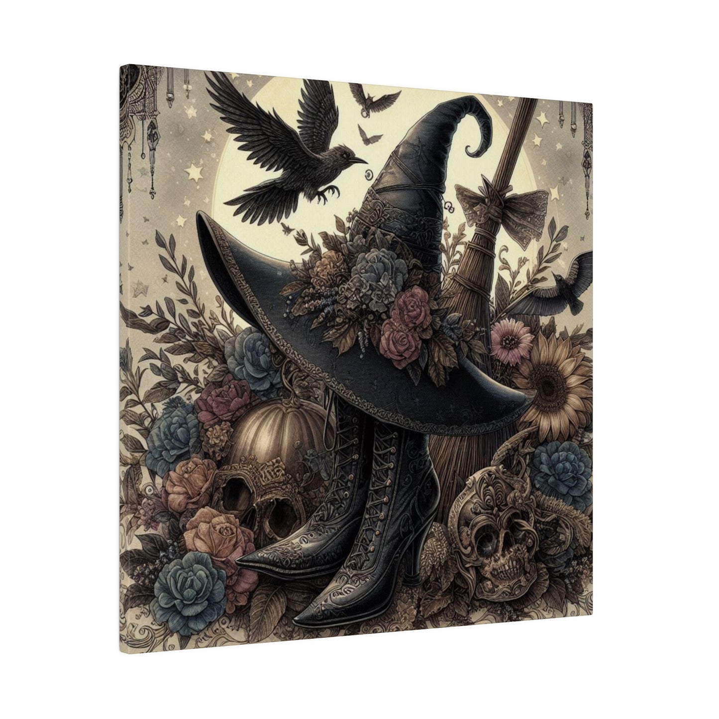 Witch Hat Canvas, Matte Stretched, 0.75"