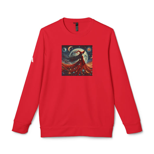 Witch Adidas® Unisex Fleece Crewneck Sweatshirt