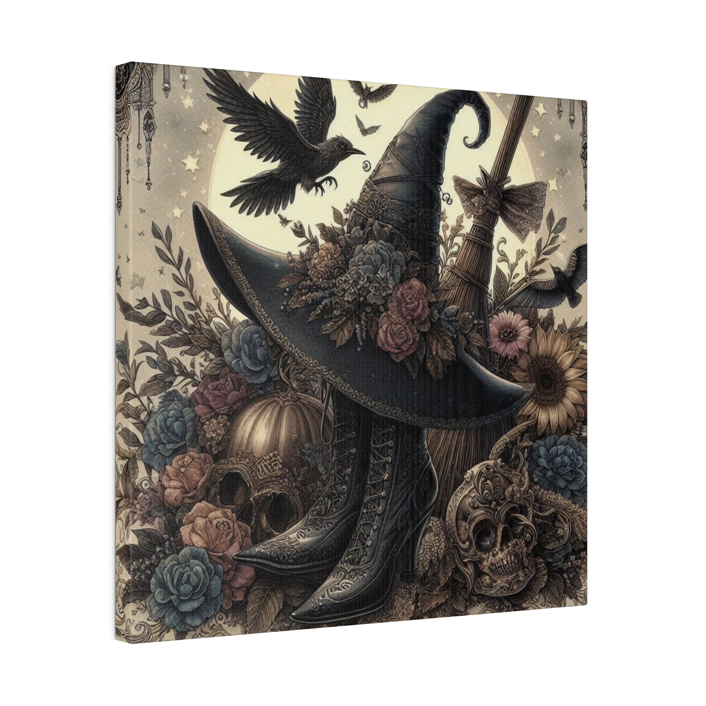 Witch Hat Canvas, Matte Stretched, 0.75"