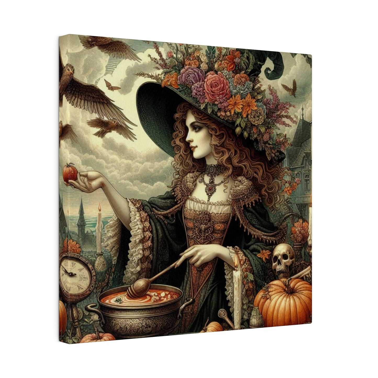 Witch Canvas, Matte Stretched, 0.75"