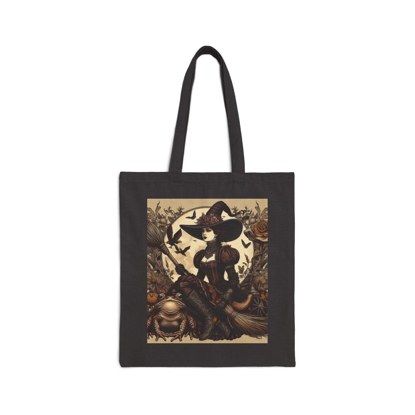 Witch Tote Bag - Cotton Canvas