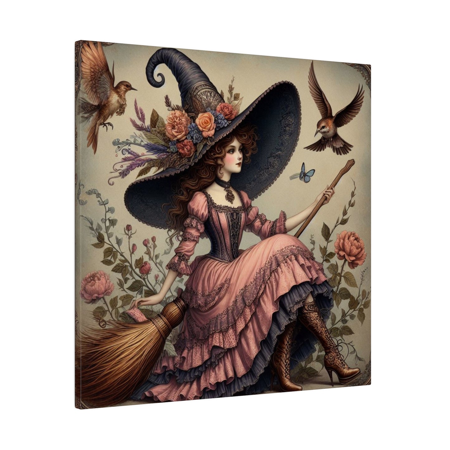 Witch Canvas, Matte Stretched, 0.75"