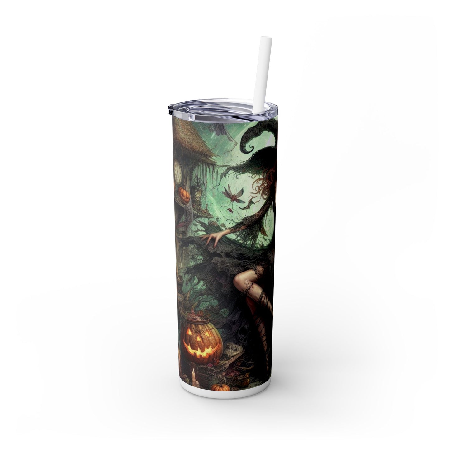 Witch Tumbler with Straw, 20oz