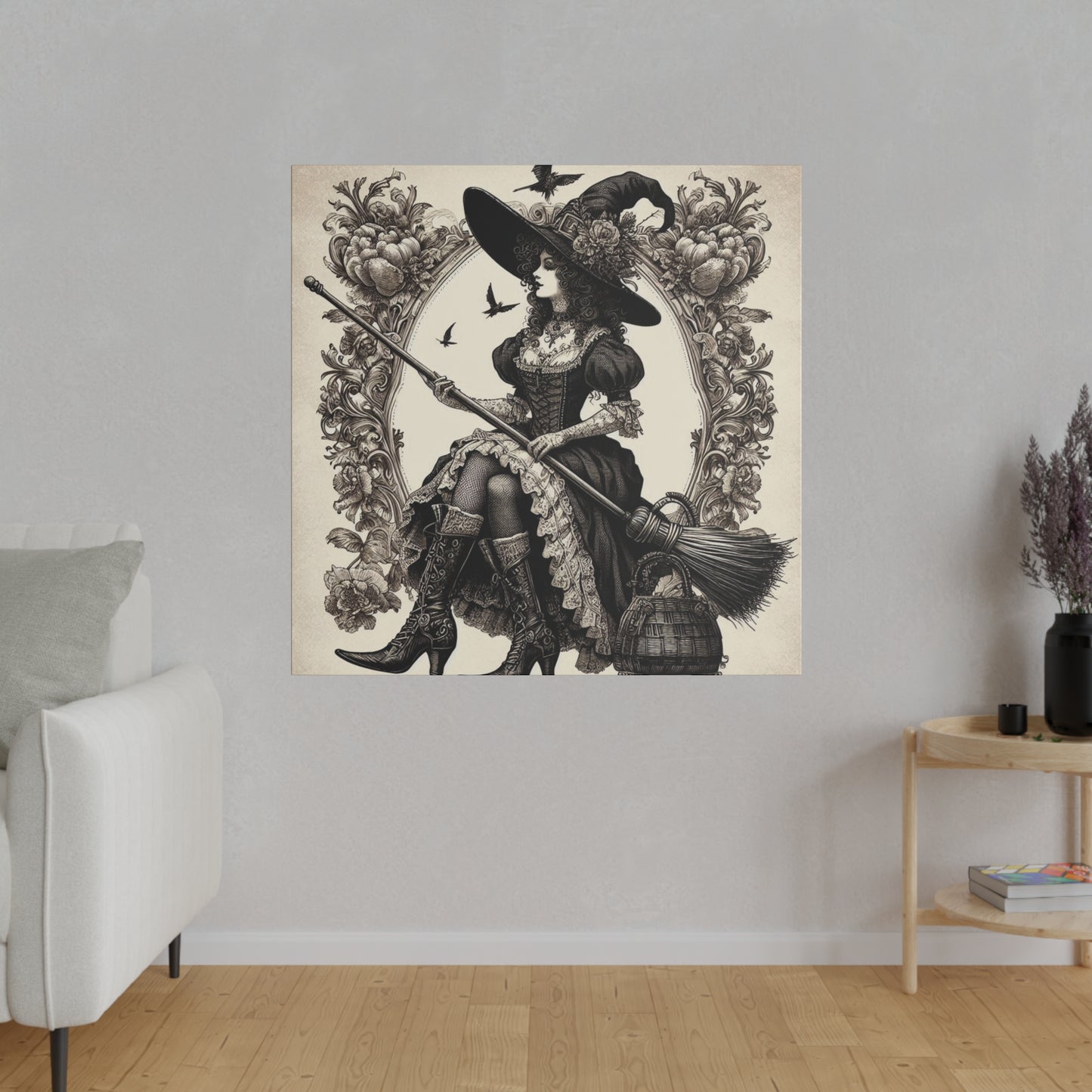 Witch Canvas, Matte Stretched, 0.75"