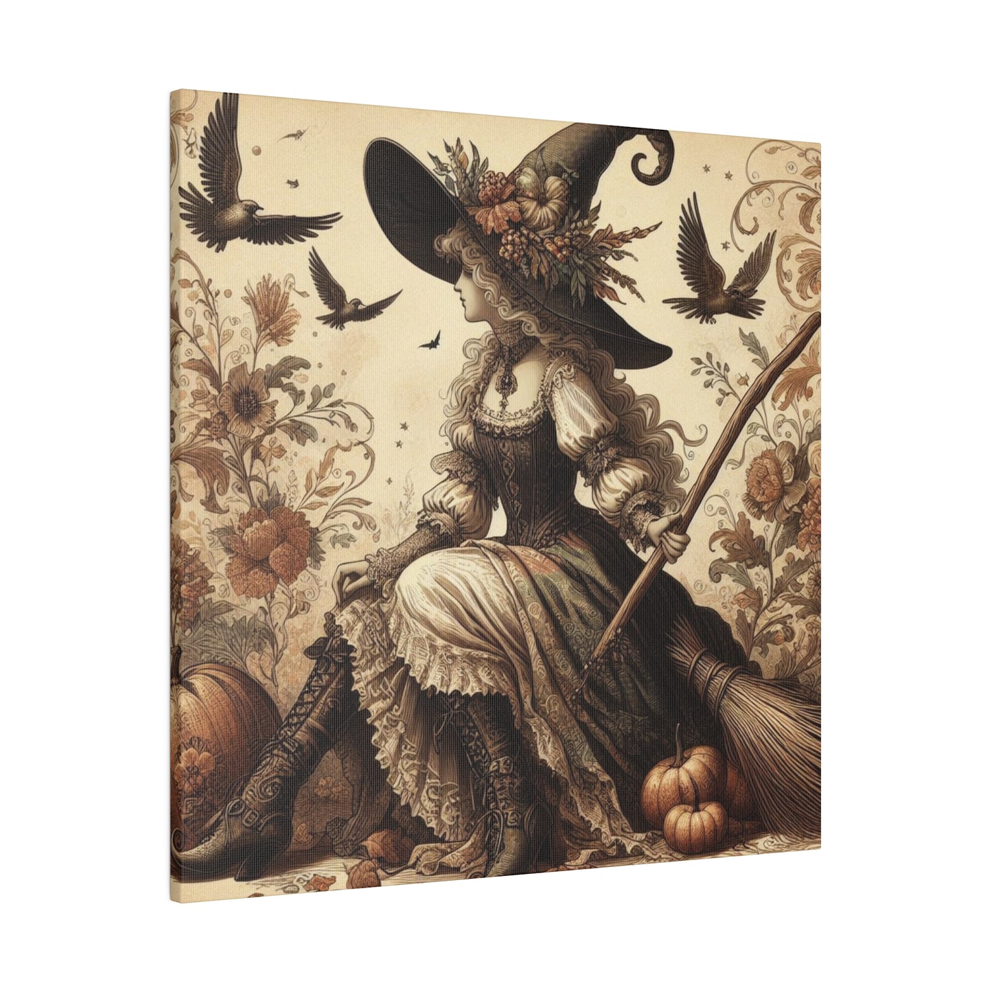 Witch Canvas, Matte Stretched, 0.75"