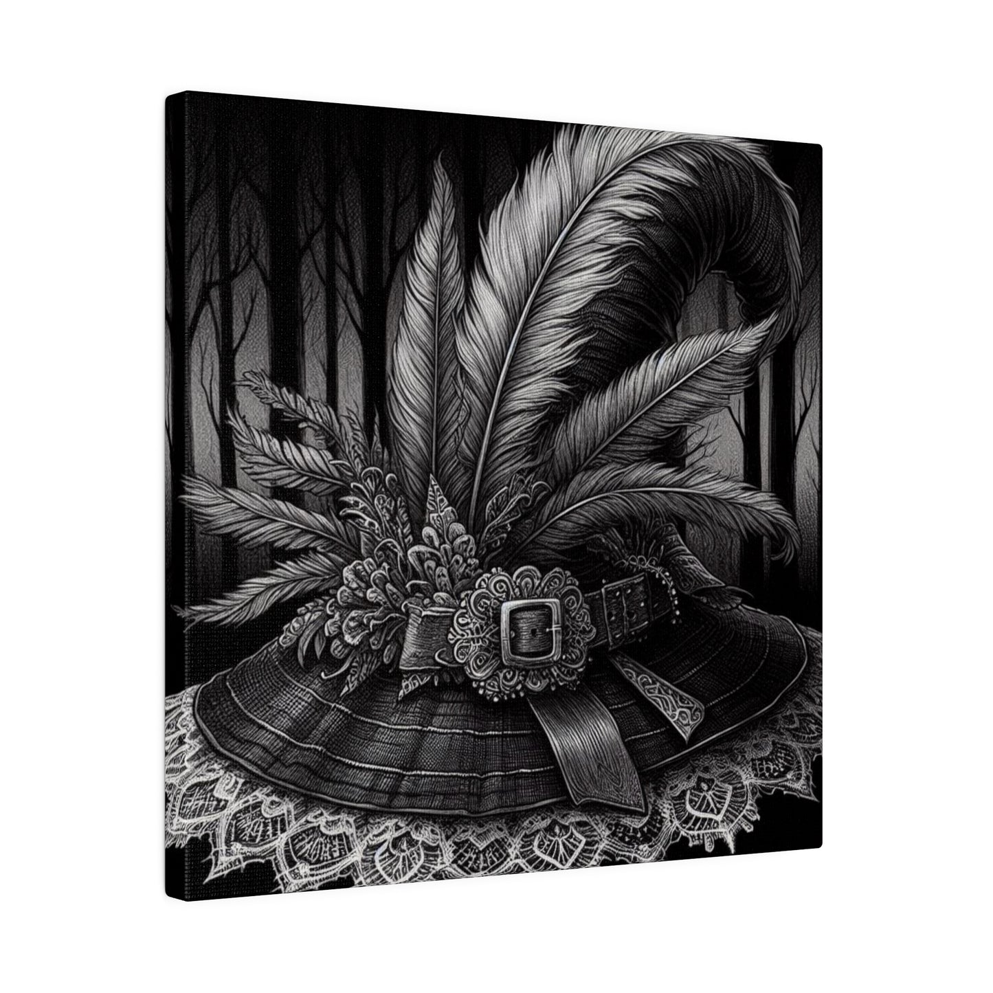 Witch Hat Canvas, Matte Stretched, 0.75"