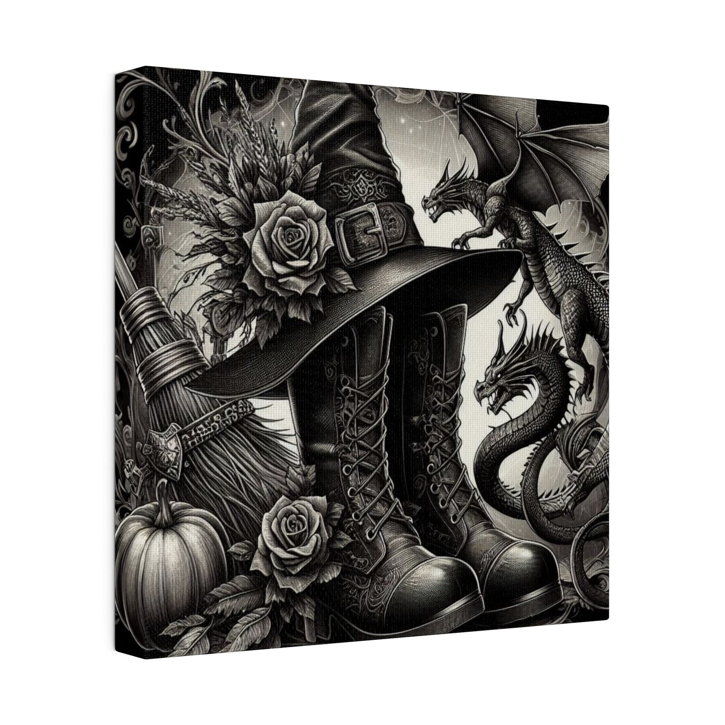 Witch Hat Canvas, Matte Stretched, 0.75"