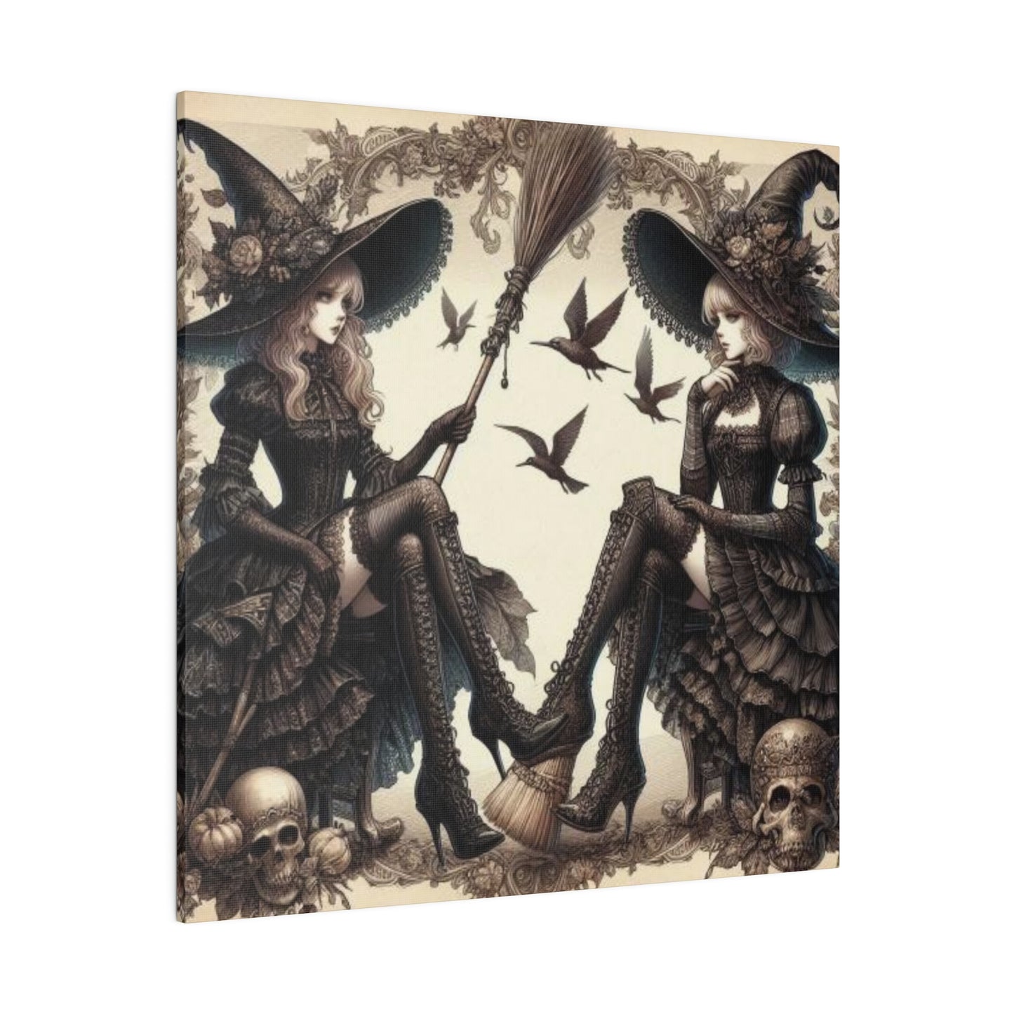 Witch Canvas, Matte Stretched, 0.75"