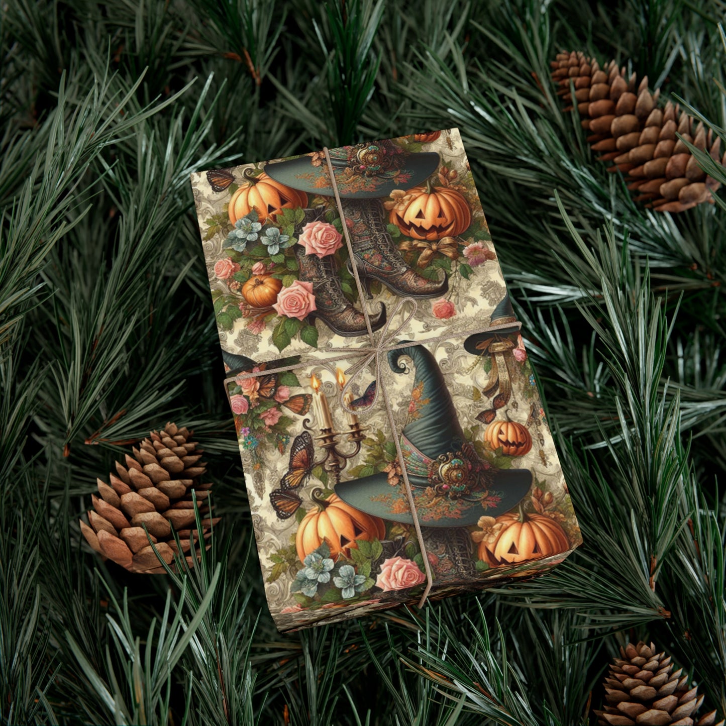 Witch Hat Gift Wrap