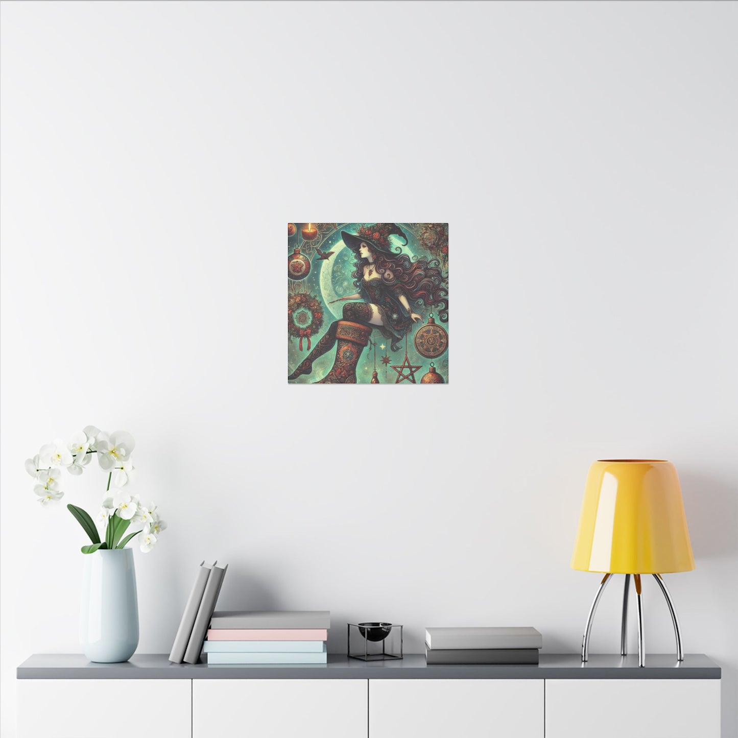 Canvas Wall Art - Witch Design