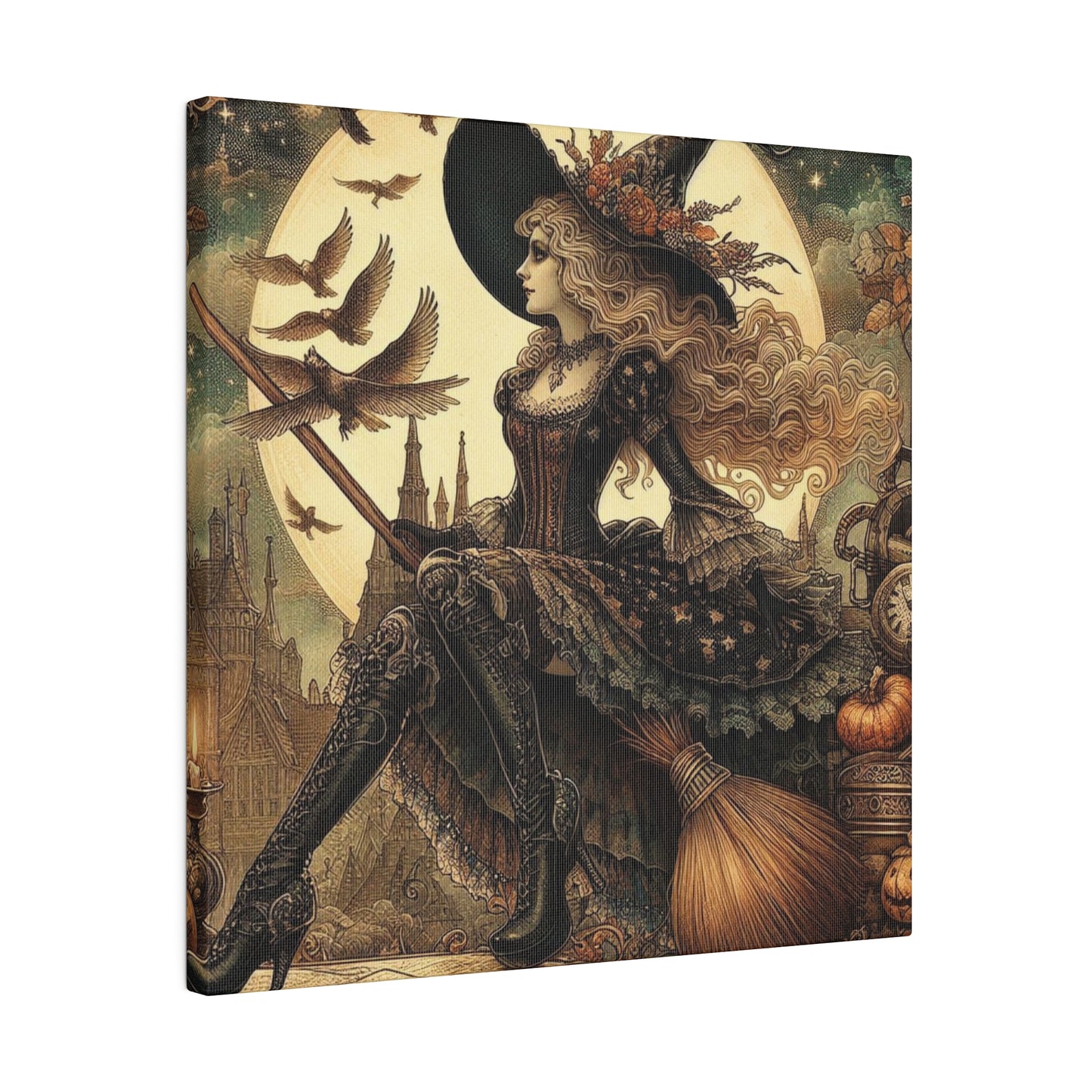 Witch Canvas, Matte Stretched, 0.75"