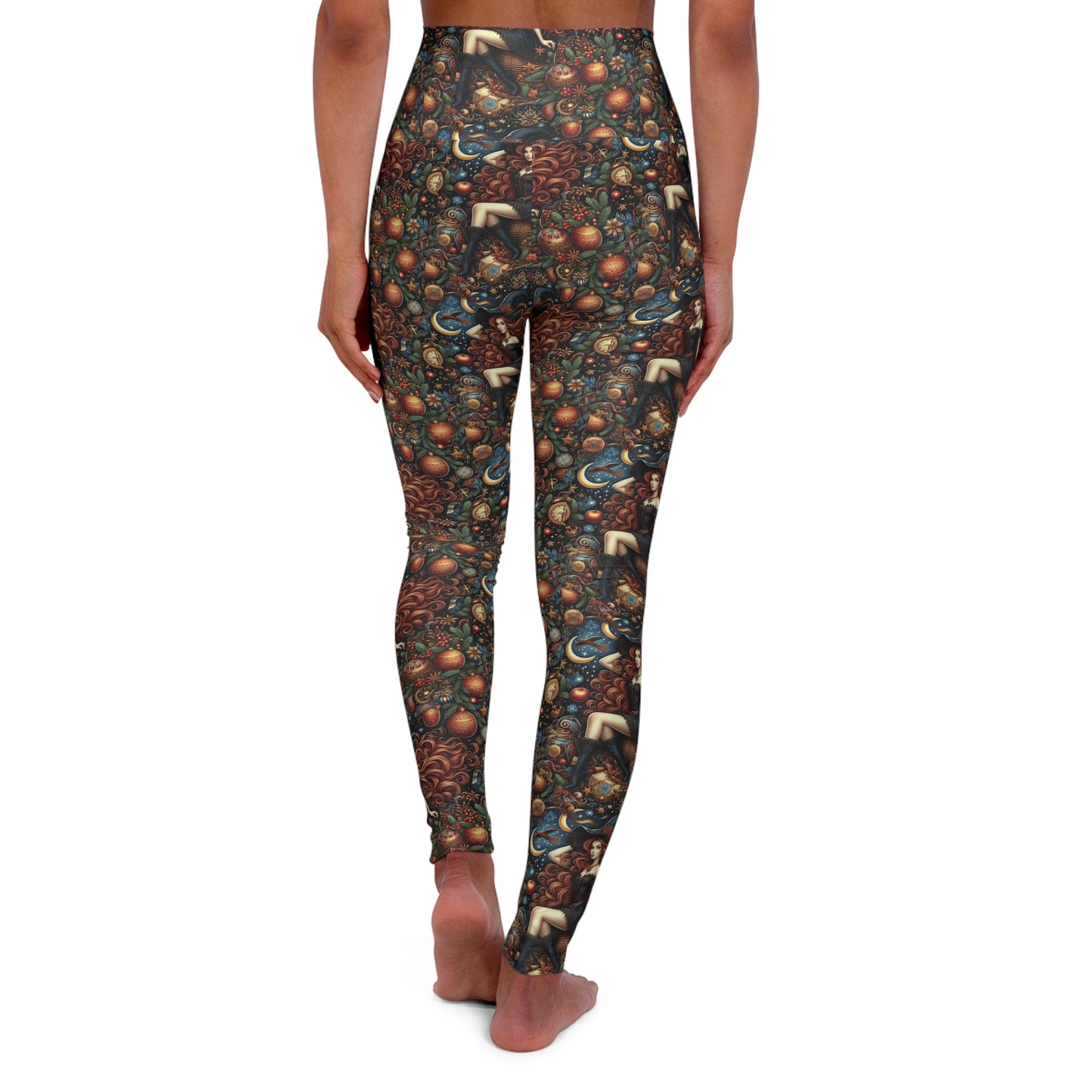 Witch High Waisted Yoga Leggings