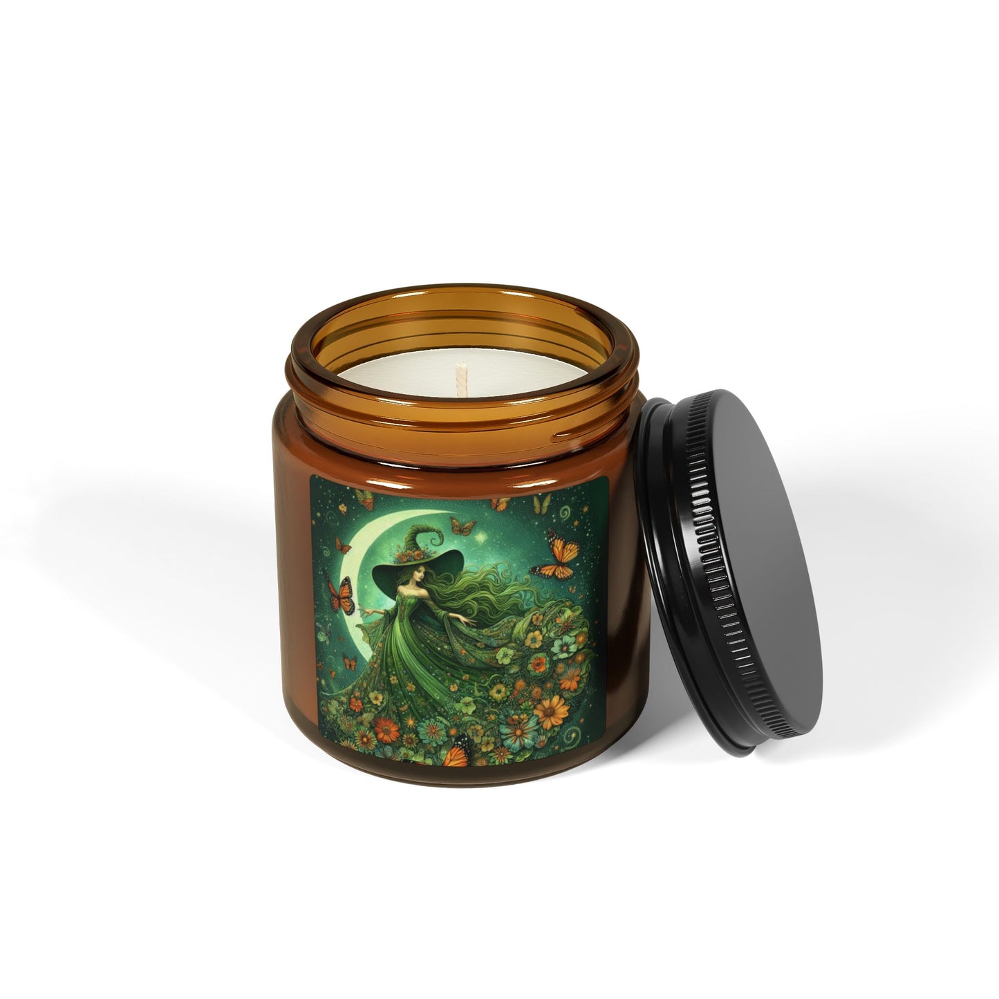 Witch Soy Candle - (Amber Jar) 4 oz.