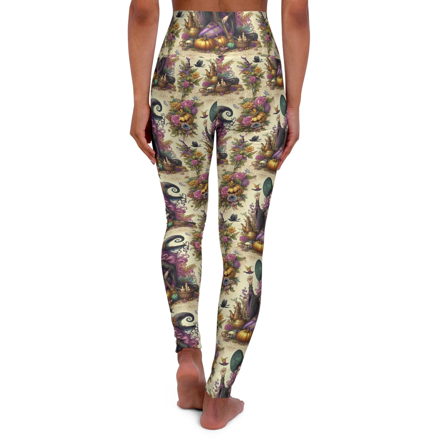 Witch High Waisted Yoga Leggings