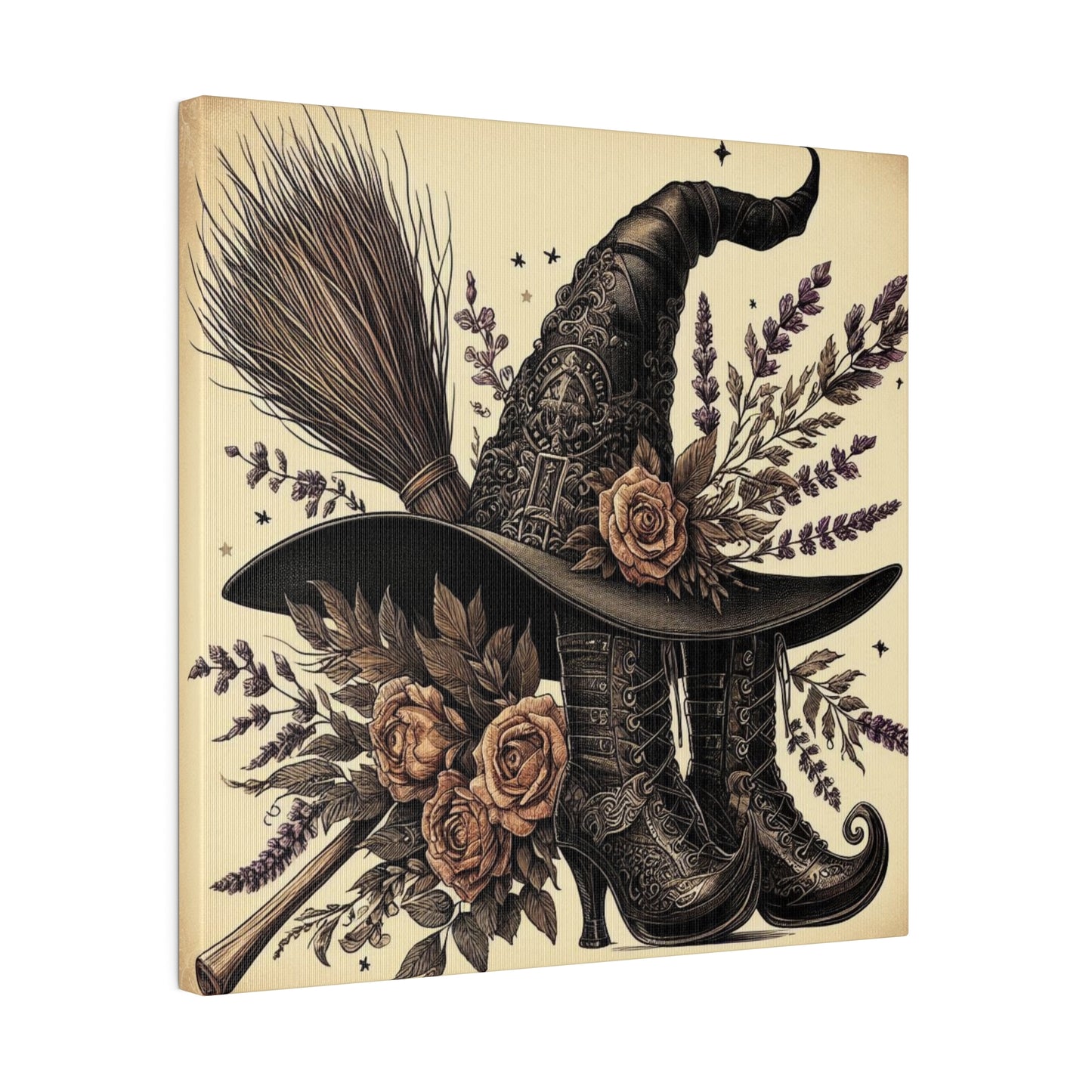 Witch Hat Canvas, Matte Stretched, 0.75"