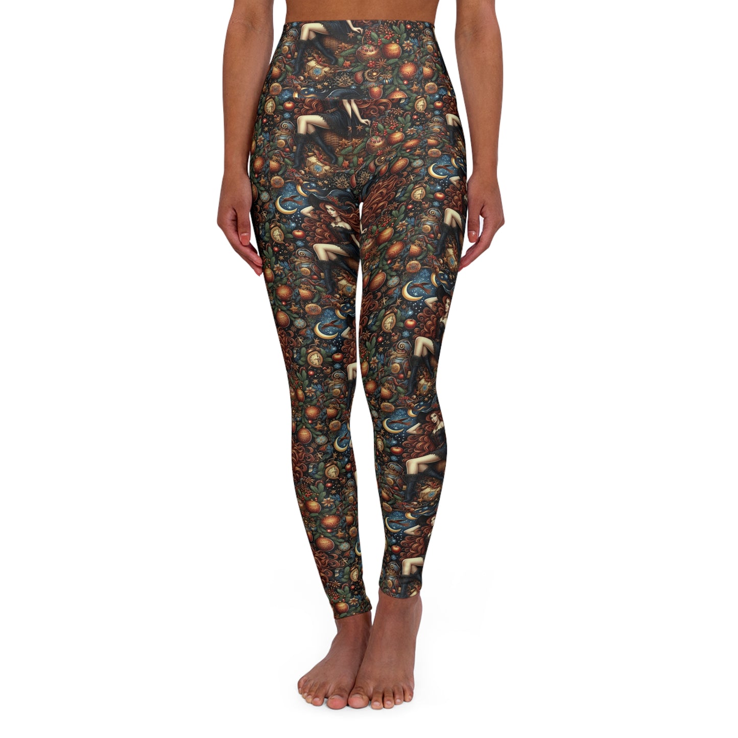 Witch High Waisted Yoga Leggings