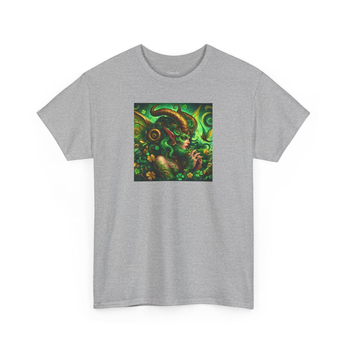 Demon St. Patrick's Day Unisex Heavy Cotton Tee - Gildan 100% Cotton